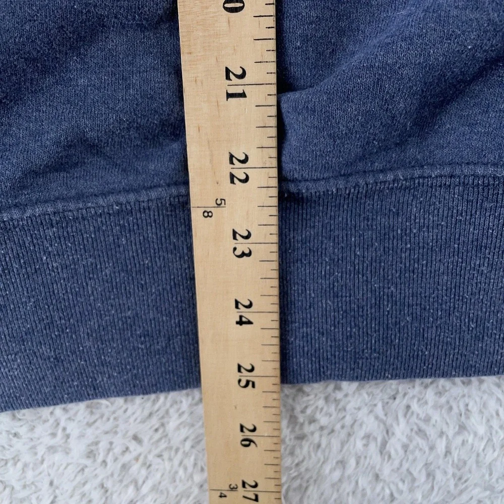 The North Face Hoodie Mens Medium Navy Blue Never Stop‎ Exploring Sweatshirt